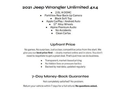 2021 Jeep Wrangler Unlimited Sport S 4x4
