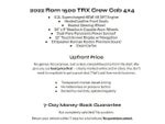 2022 RAM 1500 TRX 4x4 Crew Cab 5'7 Box