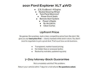 2021 Ford Explorer XLT 4WD