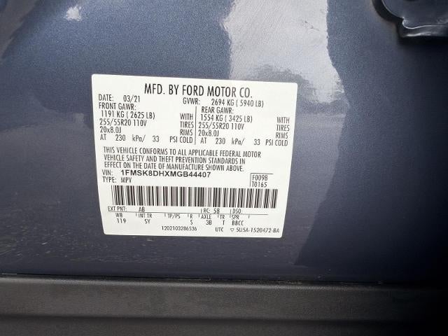 2021 Ford Explorer XLT 4WD