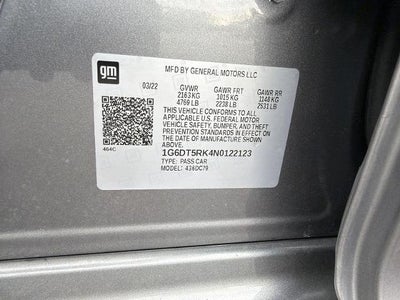 2022 Cadillac CT5 4dr Sdn Premium Luxury