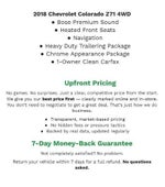 2018 Chevrolet Colorado 4WD Crew Cab 128.3 Z71