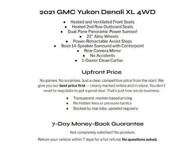 2021 GMC Yukon XL 4WD 4dr Denali