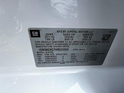 2017 Chevrolet Tahoe 4WD 4dr Premier