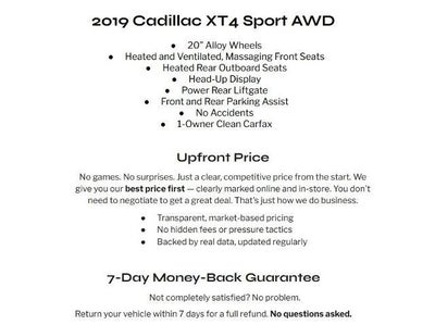 2019 Cadillac XT4 AWD Sport
