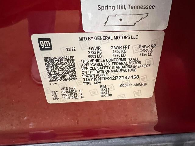 2023 Cadillac XT5 AWD 4dr Premium Luxury