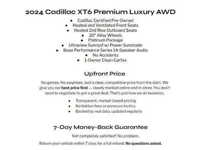 2024 Cadillac XT6 Premium Luxury