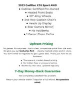 2023 Cadillac XT6 AWD 4dr Sport