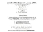 2016 Cadillac Escalade 4WD 4dr Luxury Collection
