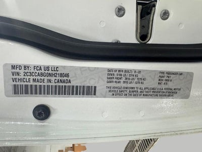 2022 Chrysler 300 300S RWD