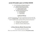 2019 Chrysler 300 Limited AWD
