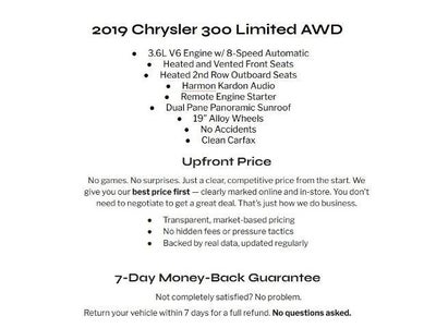 2019 Chrysler 300 Limited AWD