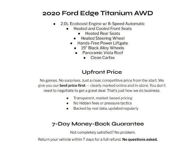 2020 Ford Edge Titanium AWD