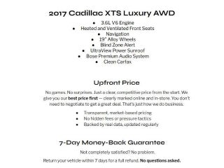 2017 Cadillac XTS 4dr Sdn Luxury AWD
