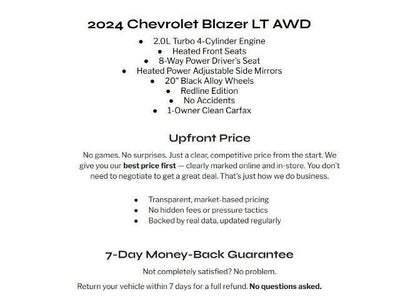 2024 Chevrolet Blazer AWD 4dr LT w/2LT