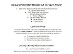 2024 Chevrolet Blazer AWD 4dr LT w/3LT