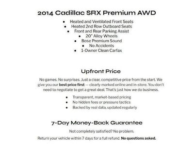 2014 Cadillac SRX AWD 4dr Premium Collection