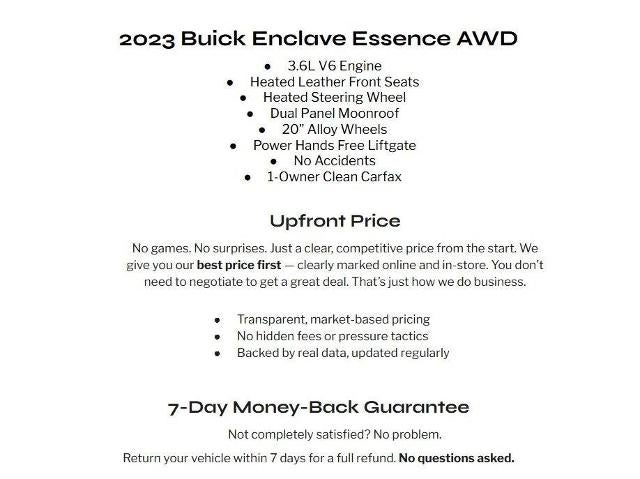 2023 Buick Enclave AWD 4dr Essence