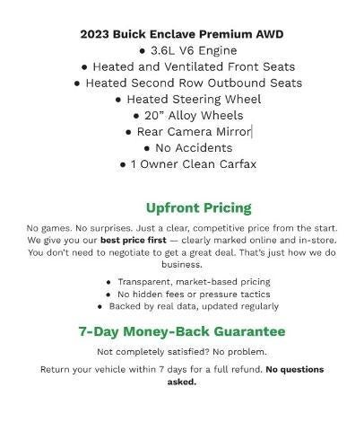 2023 Buick Enclave AWD 4dr Premium
