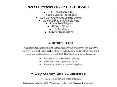 2021 Honda CR-V EX-L AWD