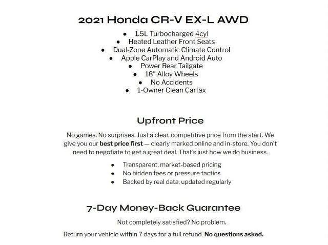 2021 Honda CR-V EX-L AWD