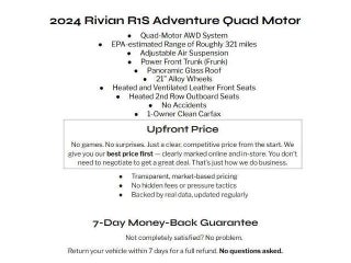 2024 RIVIAN R1S Adventure Quad-Motor Large Pack