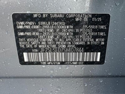 2025 Subaru Forester Premium Hybrid AWD