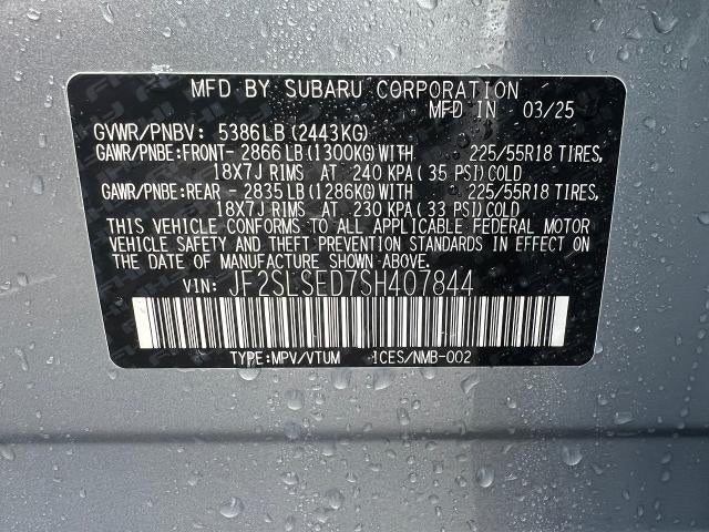 2025 Subaru Forester Premium Hybrid AWD