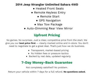 2014 Jeep Wrangler Unlimited SPORT UTILITY