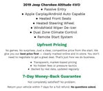 2019 Jeep Cherokee Altitude 4x4