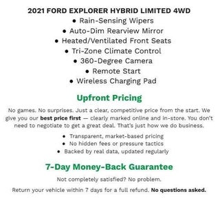 2021 Ford Explorer Limited 4WD