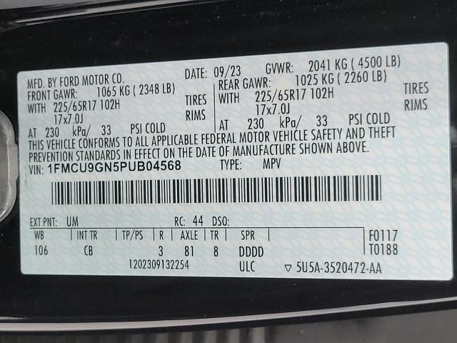 2023 Ford Escape ACTIVE AWD **PUSH BUTTON START**HEATED STEERING WHEEL**HEATED FRONT SEATS**