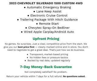 2023 Chevrolet Silverado 1500 4WD Crew Cab 147 Custom