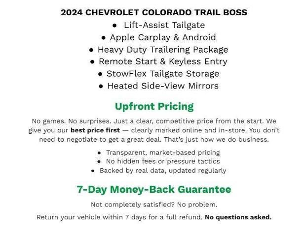 2024 Chevrolet Colorado 4WD Crew Cab Trail Boss