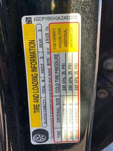 2019 Chevrolet Silverado 1500 4WD Crew Cab 147 Custom