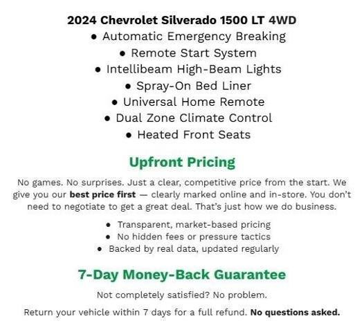 2024 Chevrolet Silverado 1500 4WD Crew Cab 147 LT w/1LT