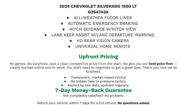 2024 Chevrolet Silverado 1500 4WD Crew Cab 147 LT w/1LT