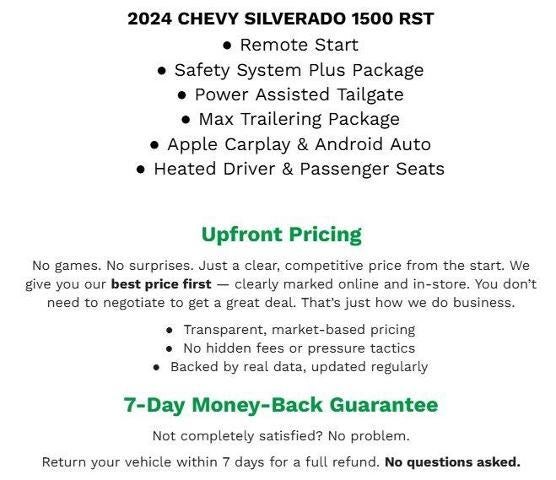 2024 Chevrolet Silverado 1500 4WD Crew Cab 147 RST