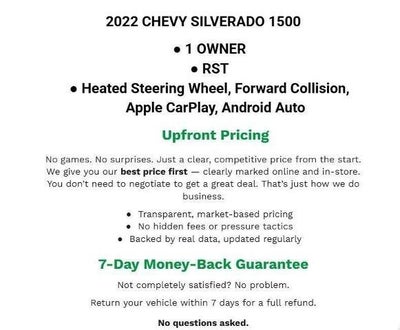 2022 Chevrolet Silverado 1500 4WD Crew Cab 147 RST