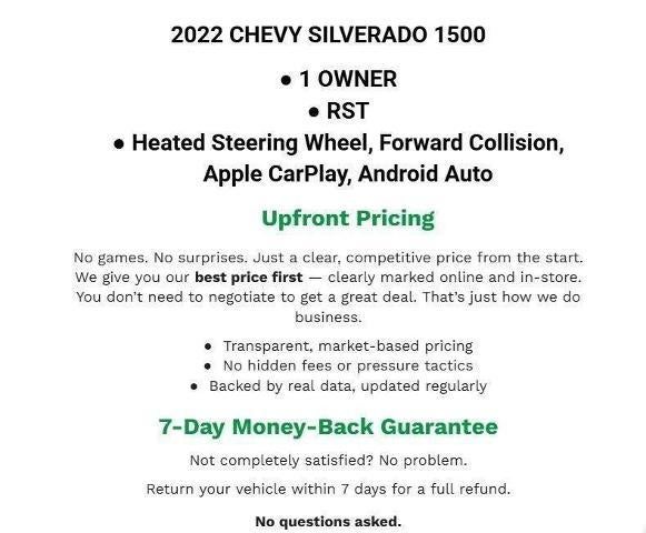 2022 Chevrolet Silverado 1500 4WD Crew Cab 147 RST
