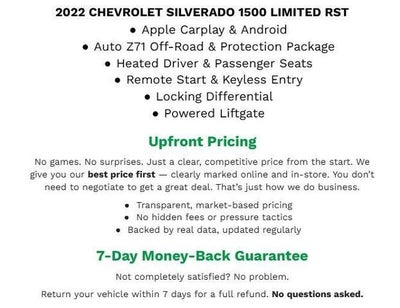 2022 Chevrolet Silverado 1500 LTD 4WD Crew Cab 147 RST