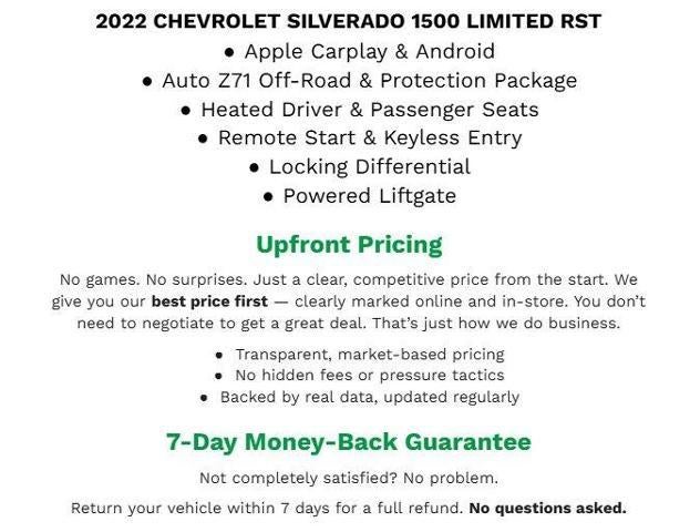 2022 Chevrolet Silverado 1500 LTD 4WD Crew Cab 147 RST