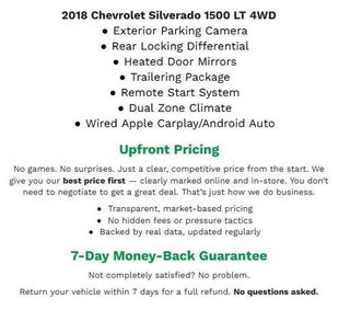 2018 Chevrolet Silverado 1500 4WD DOUBLE CAB 143.5 LT W/2LT **REMOTE KEYLESS ENTRY**DUAL ZONE CLIMATE CONTROL**REMOTE START SYSTE