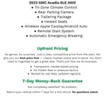 2023 GMC Acadia AWD 4dr SLE