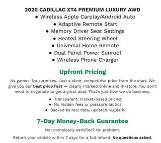2020 Cadillac XT4 AWD 4dr Premium Luxury