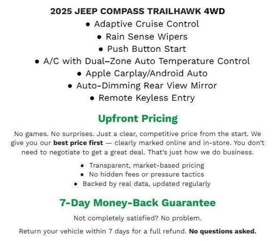 2025 Jeep Compass Trailhawk 4x4