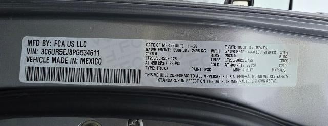 2023 RAM 2500 Power Wagon 4x4 Crew Cab 6'4 Box