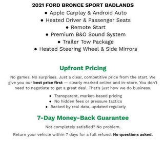 2021 Ford Bronco Sport Badlands 4x4