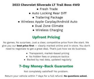 2023 Chevrolet Silverado 1500 4WD Crew Cab 147 LT Trail Boss