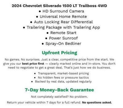 2024 Chevrolet Silverado 1500 4WD Crew Cab 147 LT Trail Boss